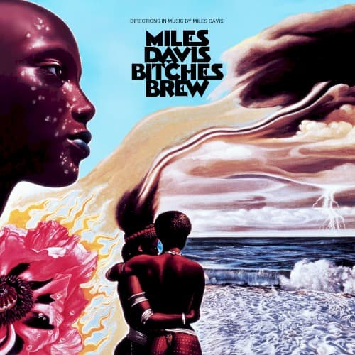 Bitches Brew by Miles Davis — album cover art