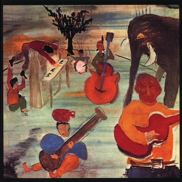 Music from Big Pink by The Band — album cover art