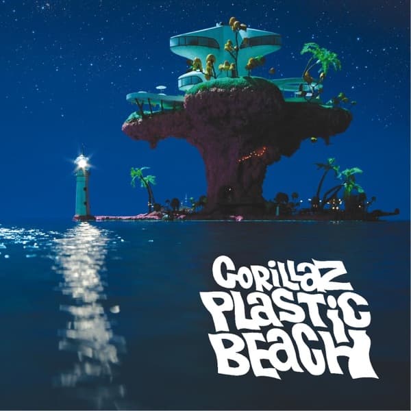 Plastic Beach by Gorillaz — album cover art
