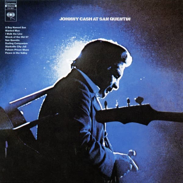 At San Quentin by Johnny Cash — album cover art