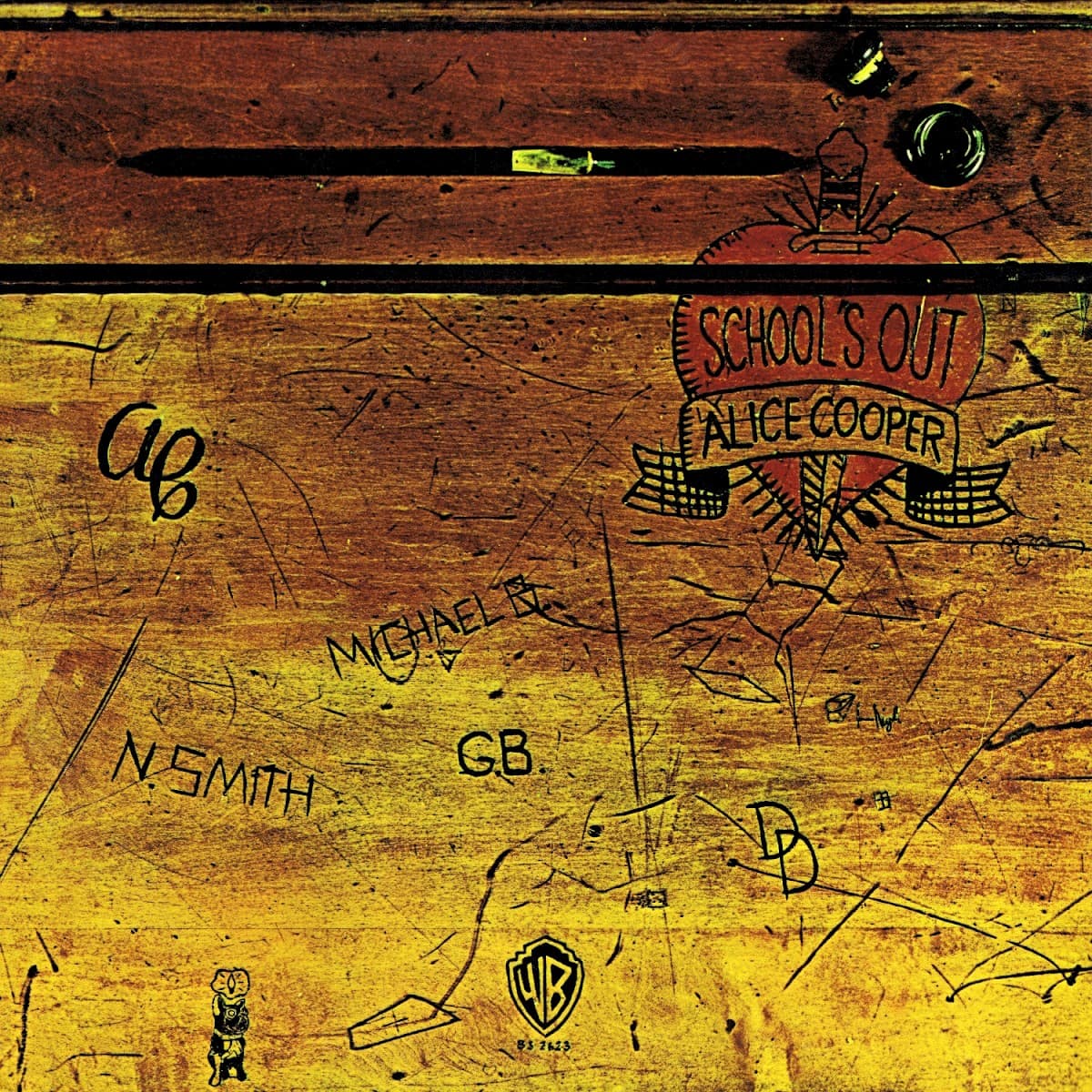 School's Out by Alice Cooper — album cover art