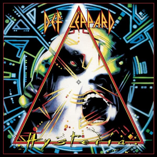 Hysteria by Def Leppard — album cover art