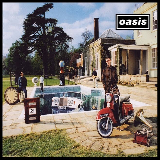 Be Here Now by Oasis — album cover art