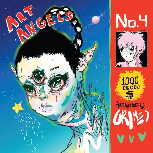 Art Angels by Grimes — album cover art