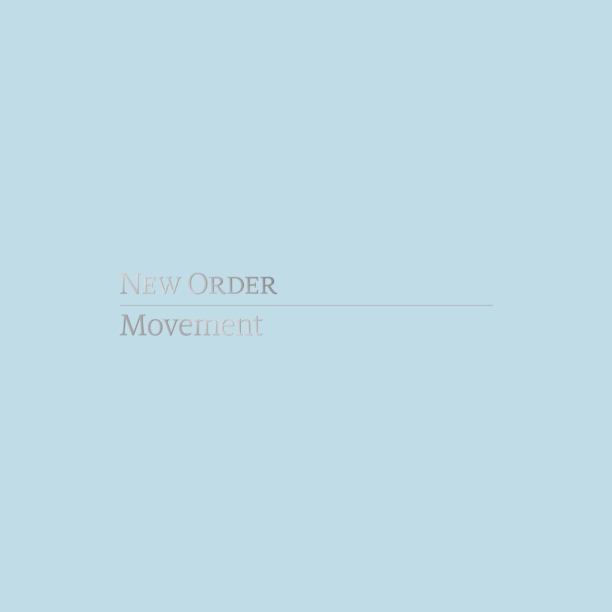 Movement by New Order — album cover art