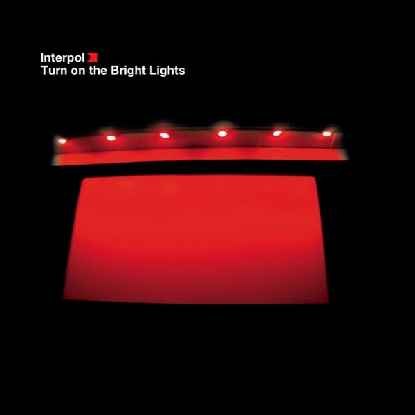 Turn on the Bright Lights by Interpol — album cover art