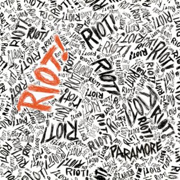 Riot! by Paramore — album cover art