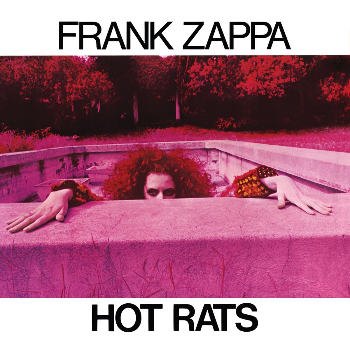 Hot Rats by Frank Zappa — album cover art