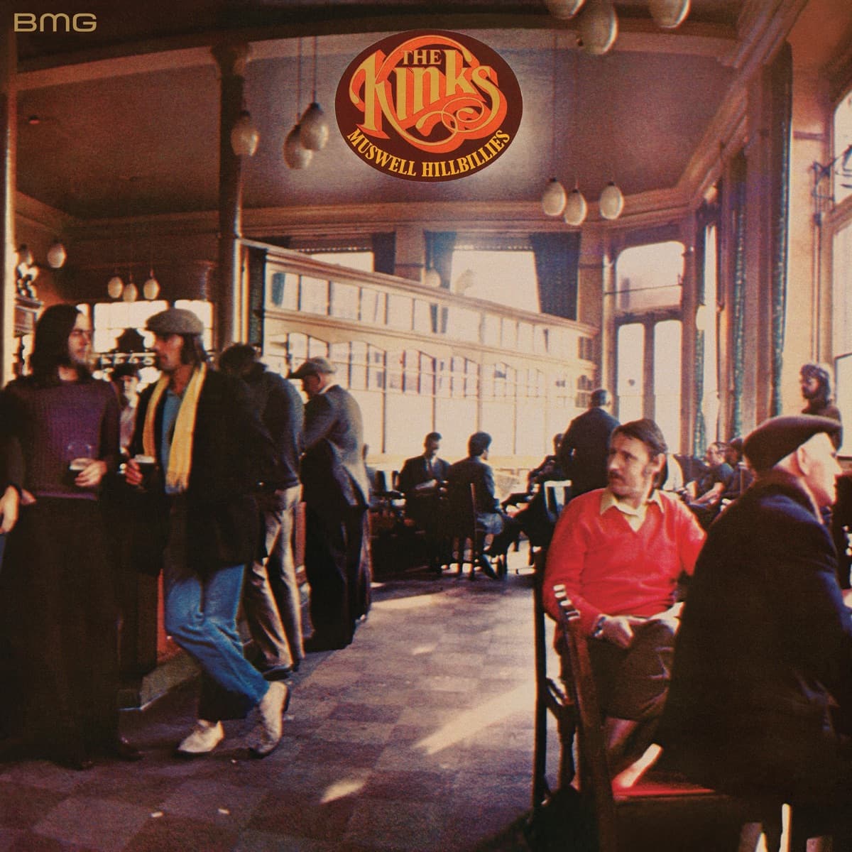 Muswell Hillbillies by The Kinks — album cover art